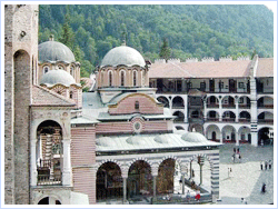 Tourist attraction in bulgaria: Rila Monastery Bulgaria